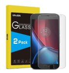 Moto G Plus 4TH Gen Premium Tempered Glass Screen Protector 9H 2PK