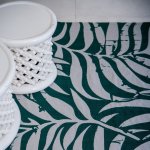 Tappeto - Fronds Bottle cobblestone - 160 X 200 Cm