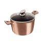 24CM Marble Coating Pasta & Rice Pot - Rose Wood