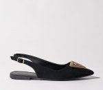 Flat Mule - 8 Black