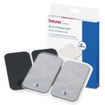 Beurer Replacement Self-adhesive Electrodes 5X10CM Large For Use With Em 49 Em 80 And Em 95 Tens ems Devices Set Of 4