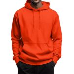 Thick Hoodies For Men Fashion Long Sleeve Hoodie Casual Drawstring With Pockets Pullover Sweatshirt Baggy Hoodies Mens Sweater C