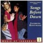 Indonesia 1: Songs Before The Dawn   Cd