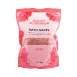 Natures Nourishment Bath Salt 1.2KG Rose