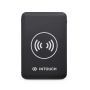 Black Powerbank Wireless 5000MAH 2.1A