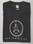 Mens Way Truth Life Charcoal T-Shirt - 3XL