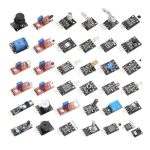Hibctr 37 - Sensor Assortment Kit: A Sensor Starter Kit For Arduino And Raspberry Pi. Ideal For 37 - In - 1 Robot Projects
