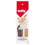 Tuffy Vanillla Scented Pedal Bin Liners 20 Pack