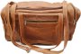 Bentley Genuine Leather Duffel Bag Duffel Without Wheels 21.5 L