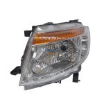 Ford Ranger 4 T6 Chrome Headlight Manual Left 12-15 - Spares Direct