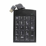Volkano VK-20021-BK Numeric Series Black USB Numeric Keypad