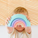 Jellystone Over The Rainbow - Silicone Stacking Arches - Rainbow Pastel