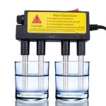 2 Pcs Household Electrolyzer Test Electrolysis Water Tools Water Purity Level Meter Ph Testing Tool Water Quality Tester Eu Plug