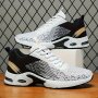 Men's Woven Breathable Training Shoes Air Cushion Shock Absorption Non Slip Jogging Shoes All Seasons Gym Park Activities