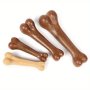 Dog Durable Beef Flavored Chew Toy Bone Shaped Dog Interactive Play Toy Teeth Clean Training Toy Pet Supplies