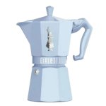 Bialetti Moka Colour - 6 Cup / Light Blue