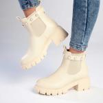 Madison Frankie Ankle Boot - Nude - 9