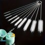 10pcs/set Different Sized Brushes Reusable Cleaner Brushes Kit - Easy To Use Pipe Cleaners For Tumblers Sippy Cups Bottles