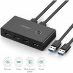 UGreen USB3.0 2IN 4OUT Switch Box-black