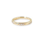 Constellation Band - Natural White Gold 18CT