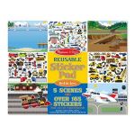 Melissa Vehicle Reusable Sticker Pad