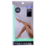 Basics Extra Large Black Shine Pantihose