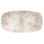 Churchill - Stone Agate Grey Oblong Chefs Plate- 35.5 X 19CM Set Of 6