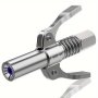 1PC Grease Gun Coupler Double Widen Handle Quick Lock Release Grease Tips Ends Couplers Rated 10 000 Psi Compatible With All Grease Guns 1/8" Npt Fittings