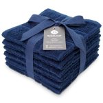 Mellow Buff 100% Cotton Terry Dish Cloth & Dish Towel 6 Pack Super Soft And Absorbent Kitchen Towels Perfect For Kitchen Cleanin