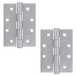 Stainless Steel Butt Hinge - Satin Silver
