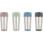 Stainless Steel Travel Mug 450ML Colour May Vary