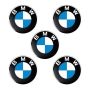 5PACK Car Remote Key Sticker Emblem Auto Styling