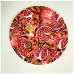 Bloom Salad Bowl Cover Pomegranate &