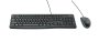 Logitech MK120 Wired Keyboard And Mouse For Windows-black