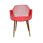Crosshatch Chair - Red Was R1395