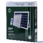 Illumenova LED Floodlight 200W + Solar Panel
