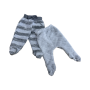 Newborn 2PC Grey Footed Long Pants - Woolworths & Ackermans