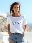 Optic Fitted Tee - White - Large