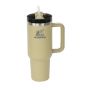 Phat Boy Stainless Steel Travel Mug 1.18 L Incl Straw - Camel
