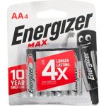 Energizer Max Aa Battery 4 Pack MOQ12 E300162002