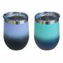 Glacier Set Of 2 - 350ML Stainless Steel Double Wall Mugs - Prismatic Blend