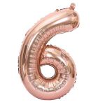 Rose Gold Foil Number Balloon 40 - 9