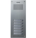 DR-6UM Commax - 6 Button Entry Panel Aluminium LED Light
