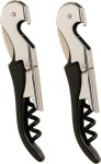 Stainless Steel Wine Bottle Opener 2 Piece Bottle Opener Set