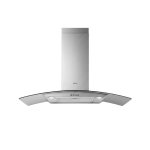 Elba – Elica 90CM Curved Glass Cooker Hood – 10 CIRCUS90