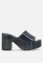 Plum Eva Platform Heel - Black