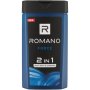 Romano Force 2-In-1 Body Wash & Shampoo 380ml