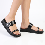 Madison Lily Sandal - Black - 8