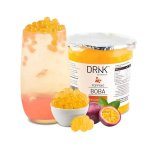 Drnk Popping Boba 1 1.2KG Passion Fruit Flavoured