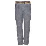 Belted Suede Pants - Indigo L xl